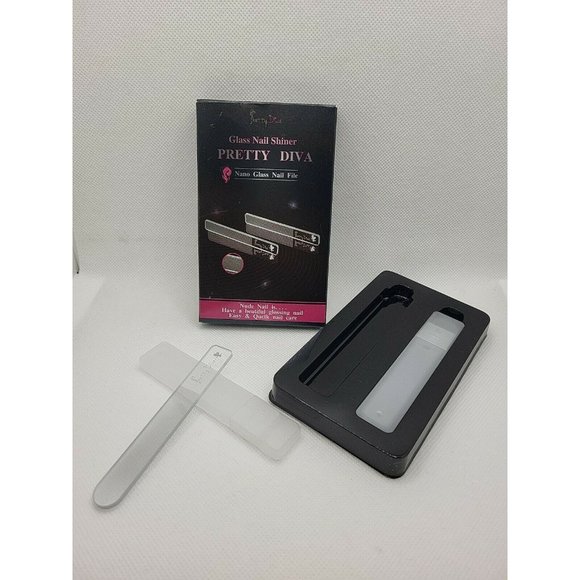 Pretty Diva Other - Pretty Diva Classy Nail Shiner, Nanos Glass Nail File Transparent